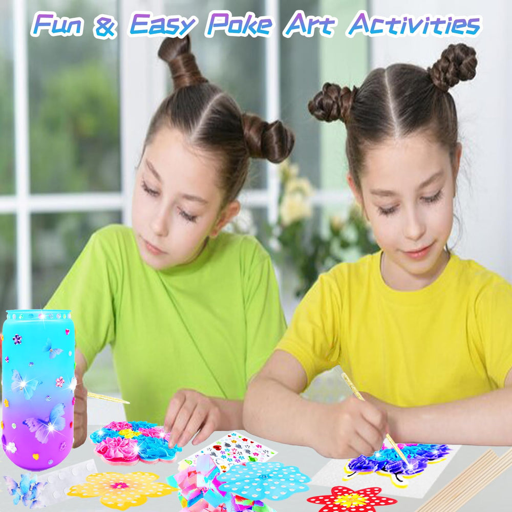 FJBICODA Poke Art Foam Petal Pieces for simple petal placement