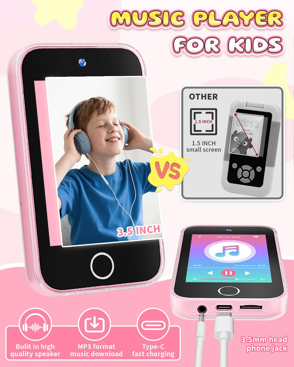 FKATEEN kids smart phone durable case protects during travel
