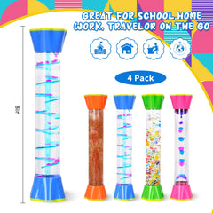 FKYTION Colorful Sensory Tubes for visual engagement during tasks