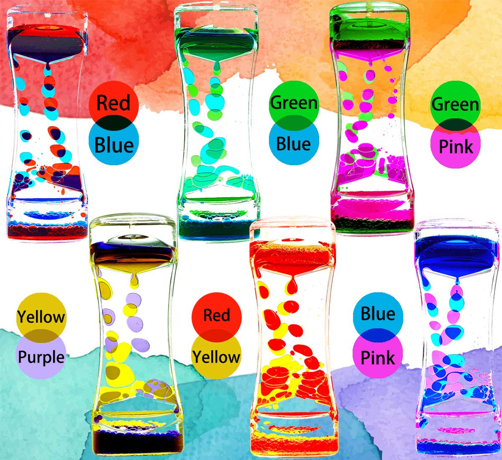 FKYTION liquid motion timer with slow droplets offers soothing sensory input for focus.