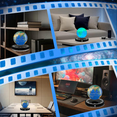 Flagest educational geography globe helps explore continents and cities.