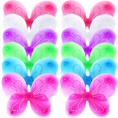 Flahard pink butterfly wings for kids, lightweight and easy to wear for dress-up.