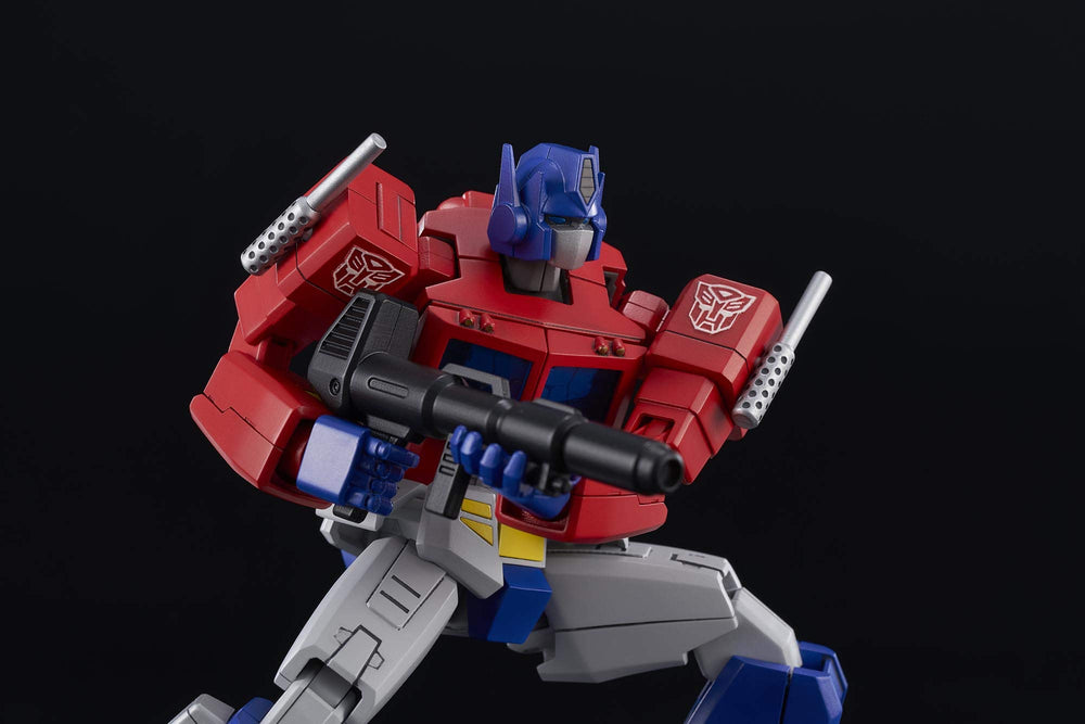 Flame Toys Optimus Prime energy axe for dramatic battle poses.