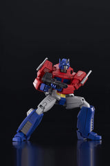 Flame Toys Optimus Prime G1 Ver Furai six-inch scale display.