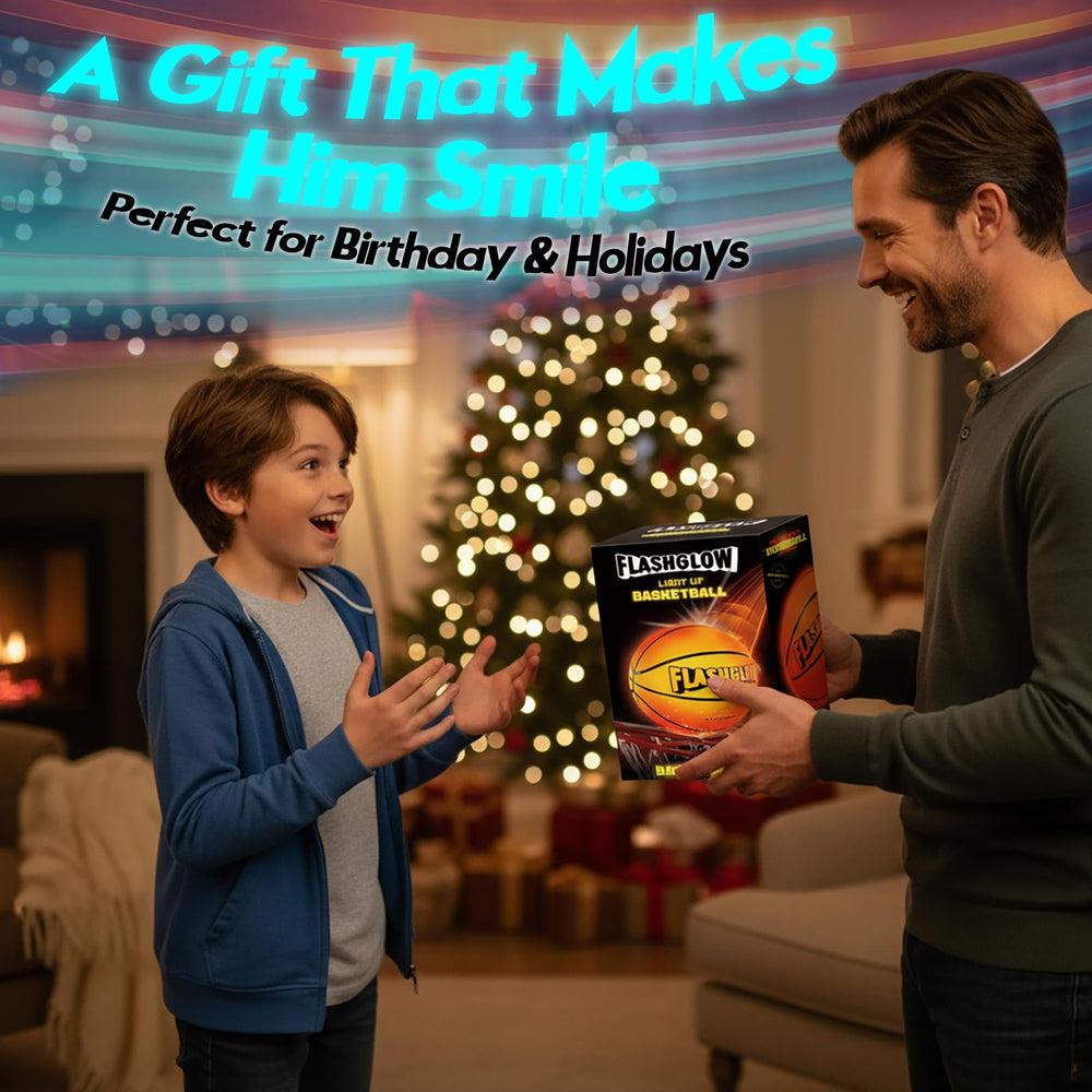 Durable size 7 FlashGlow ball built for regular outdoor use and long-lasting play.