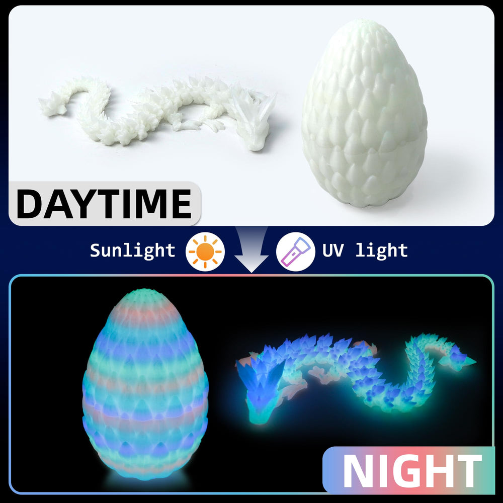 Flavery dragon egg poseable desk pet adds a flexible companion to workspaces.