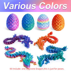 Flavery gemstone egg on shelf adds whimsy as a decorative focal point.