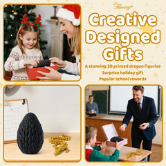 Flavery flexible crystal dragon invites tactile interaction and visual sparkle.