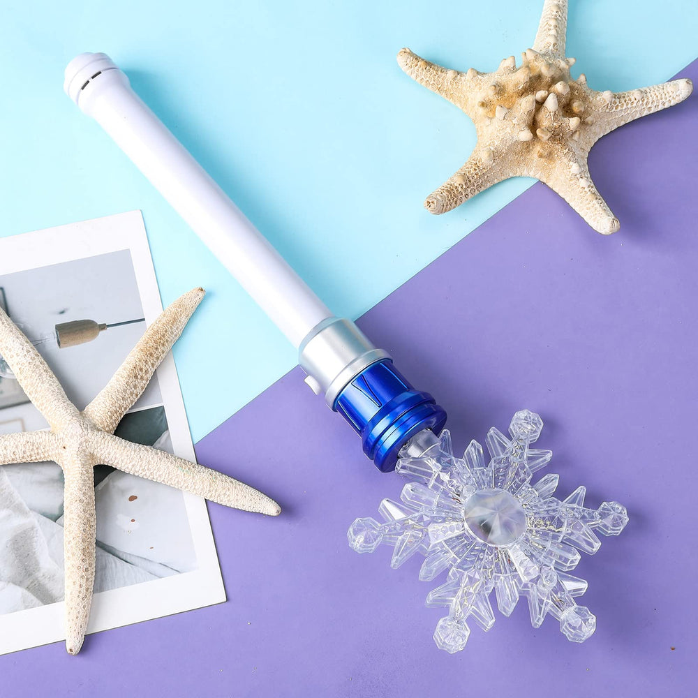 Fleeting Time Christmas birthday gift wand serves as a festive costume accessory.