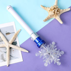 Fleeting Time Christmas birthday gift wand serves as a festive costume accessory.
