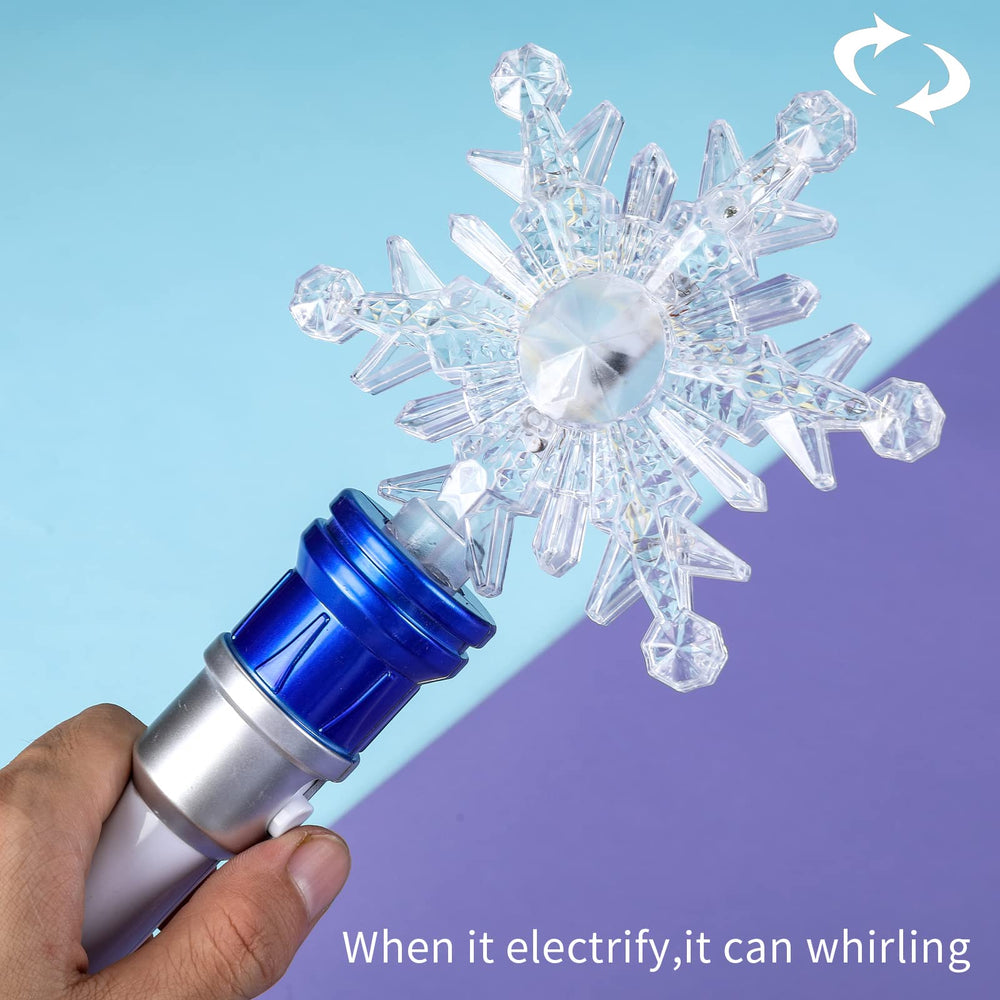 Fleeting Time themed party accessory fits Frozen or winter wonderland looks.