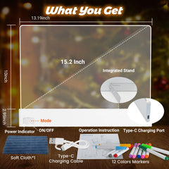 FLETUTE Lumiboard packaging-gift ready presentation for gifting.