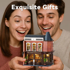 Flever dollhouse assembly video link helps first-time builders.