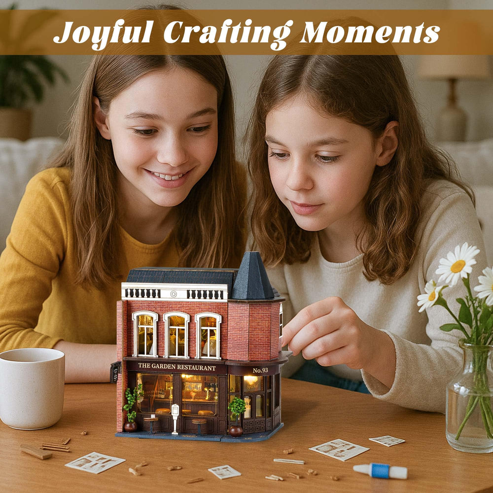 Flever dollhouse decorations with fabric and paper textures for charm.