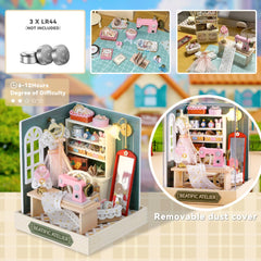 Flever Dollhouse English manual download provides assembly guidance.