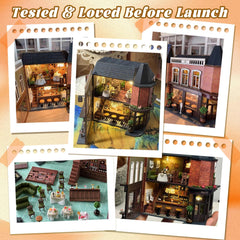 Flever dollhouse English manual PDF offers clear assembly guidance.