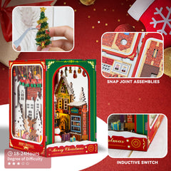 Flever dollhouse kit English manual and toolkit for confident crafting.