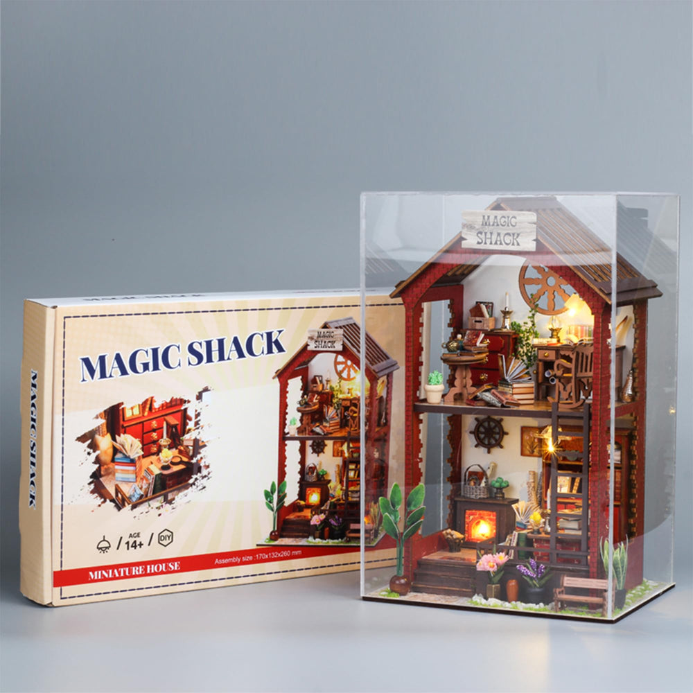 Flever dollhouse kit furniture accents add customizable details.