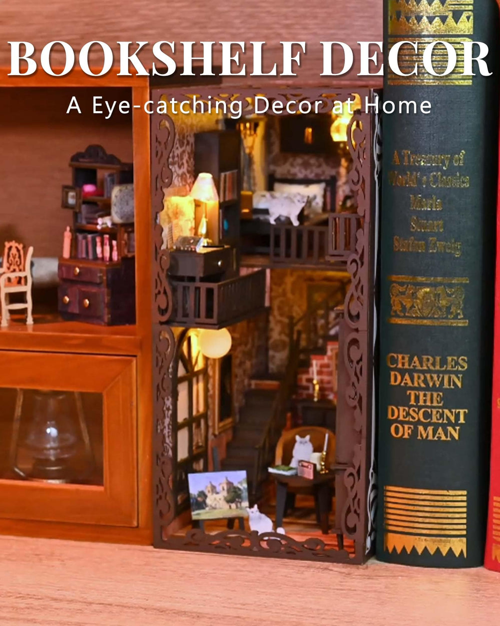 Flever dollhouse kit toolkit-included handy tools for assembly
