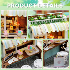 Flever Dessert Time interior furniture helps create cozy miniature rooms for display