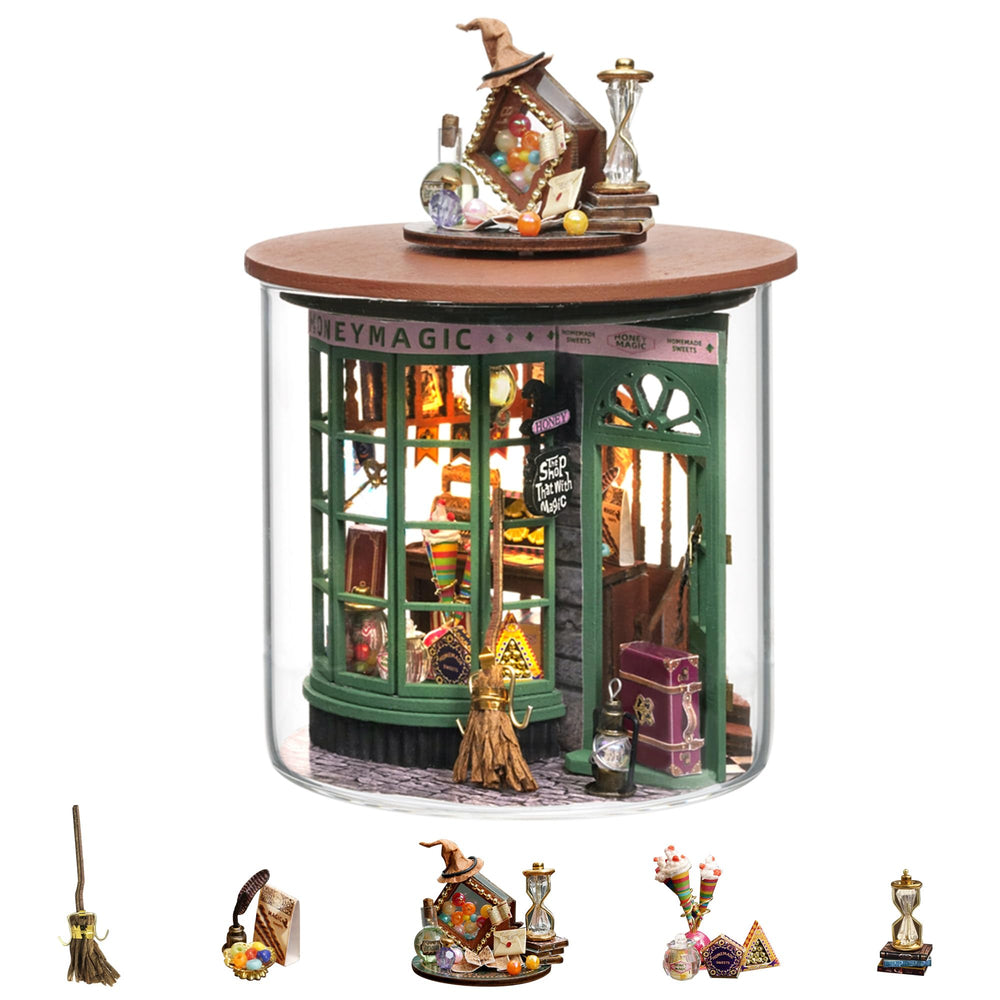Flever dollhouse kit house-structure parts for calm DIY sessions.