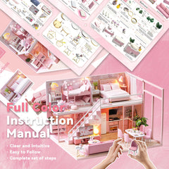 Flever dollhouse toolkit includes essential tools for precise construction