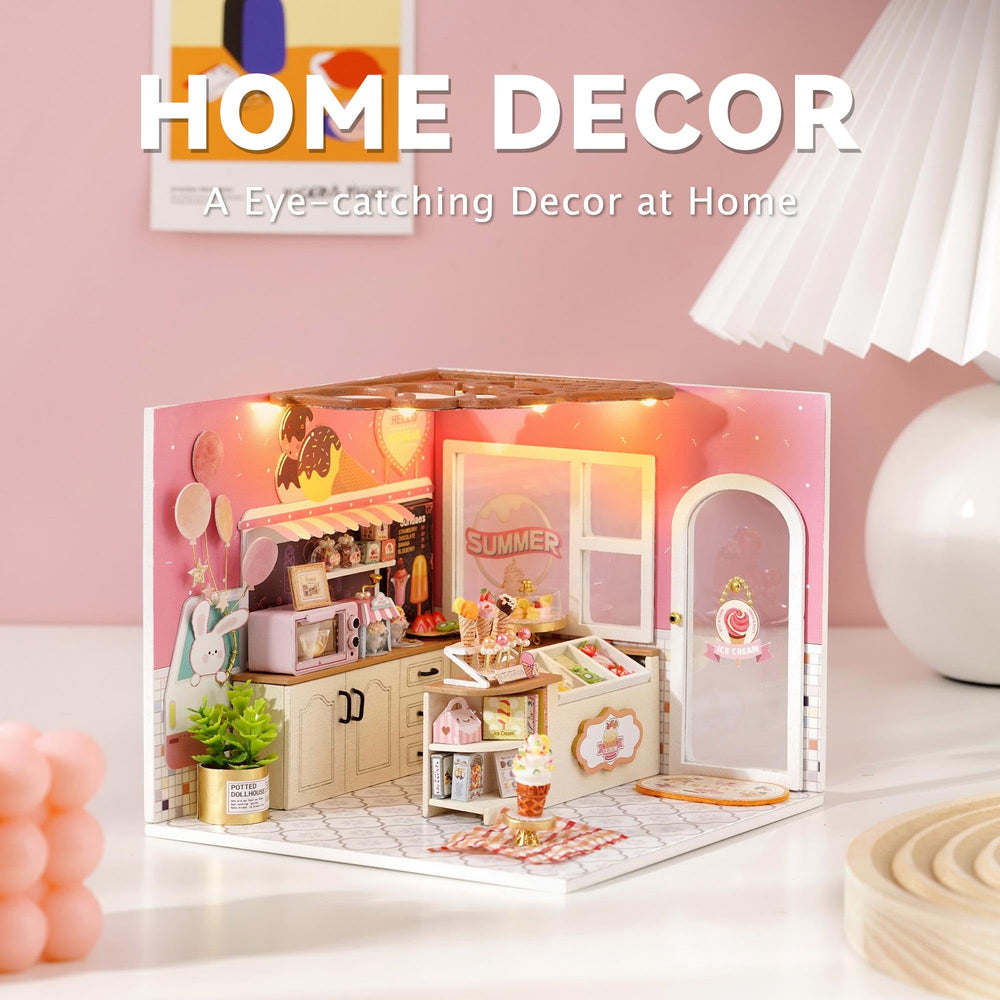 Flever gift-ready dollhouse makes a thoughtful, creative present.