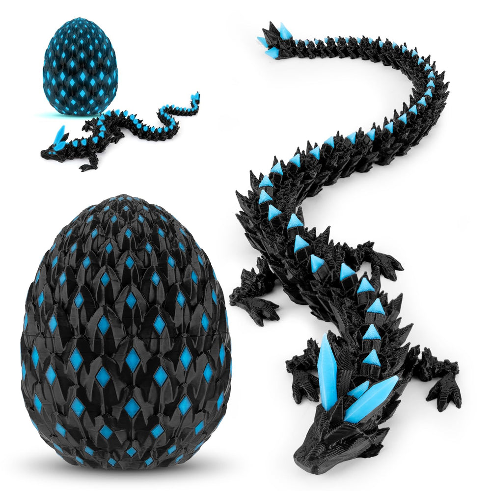 FLISAT dragon egg glows in the dark for ambient lighting and fun decor.