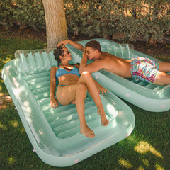 Float Joy Suntan Tub cupholder keeps drinks close during sunlit lounging
