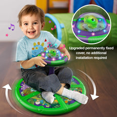 Flooyes 360° spin dinosaur toy for toddlers boosts balance and motor skills during play.