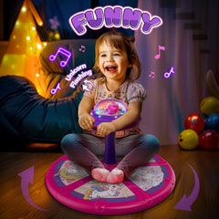 Flooyes unicorn seat supports toddler motor development through active movement
