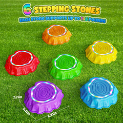Flooyes stepping stones used indoors and outdoors