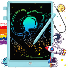FLUESTON LCD Writing Tablet front view for mess-free, kid-friendly drawing.