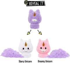 Fluffie Stuffiez fluff pouch storage doubles as squishy storage and second friend.