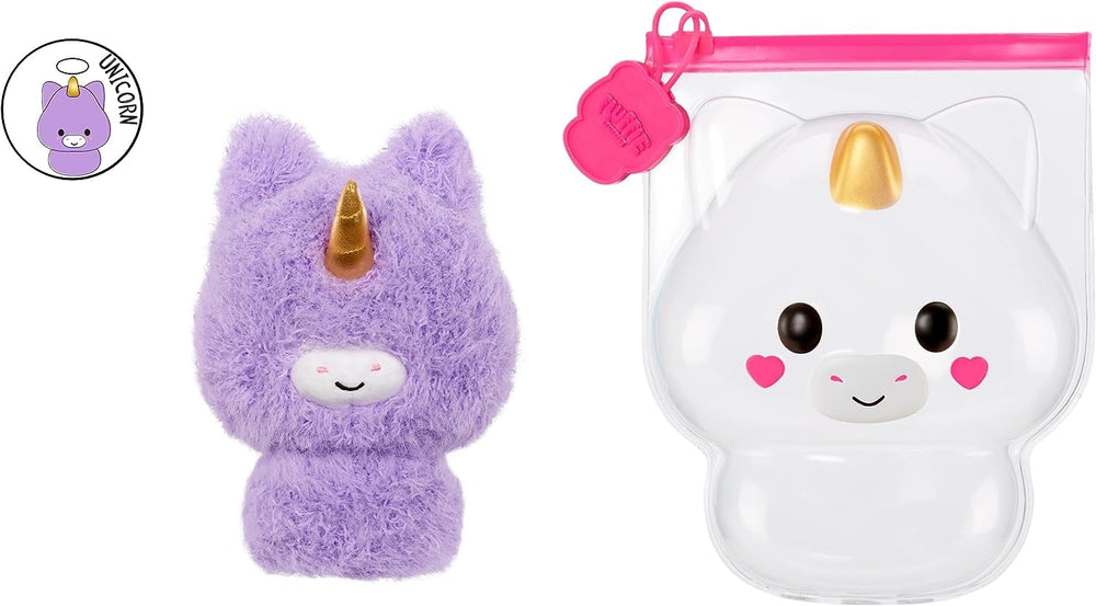 Fluffie Stuffiez unboxing hug factor highlights soft plush and cozy experience.