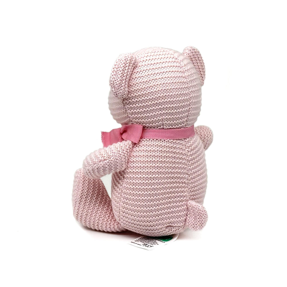 FluffyFun blue teddy bear plush ideal for newborn snuggles and bedtime routines.