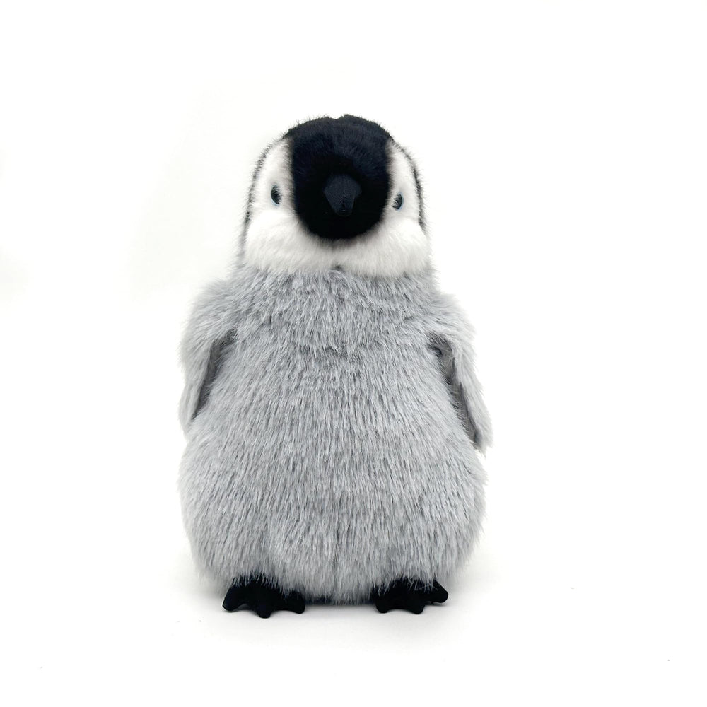 FLUFFYFUN flapping-wing penguin plush side view, perfect for storytelling and interactive fun.