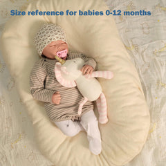 FLUFFYFUN pink unicorn plush texture closeup highlights hypoallergenic fabric