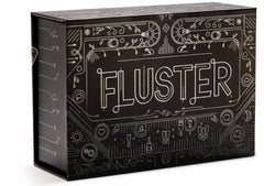 FLUSTER reaction cards included for expressive responses during game night