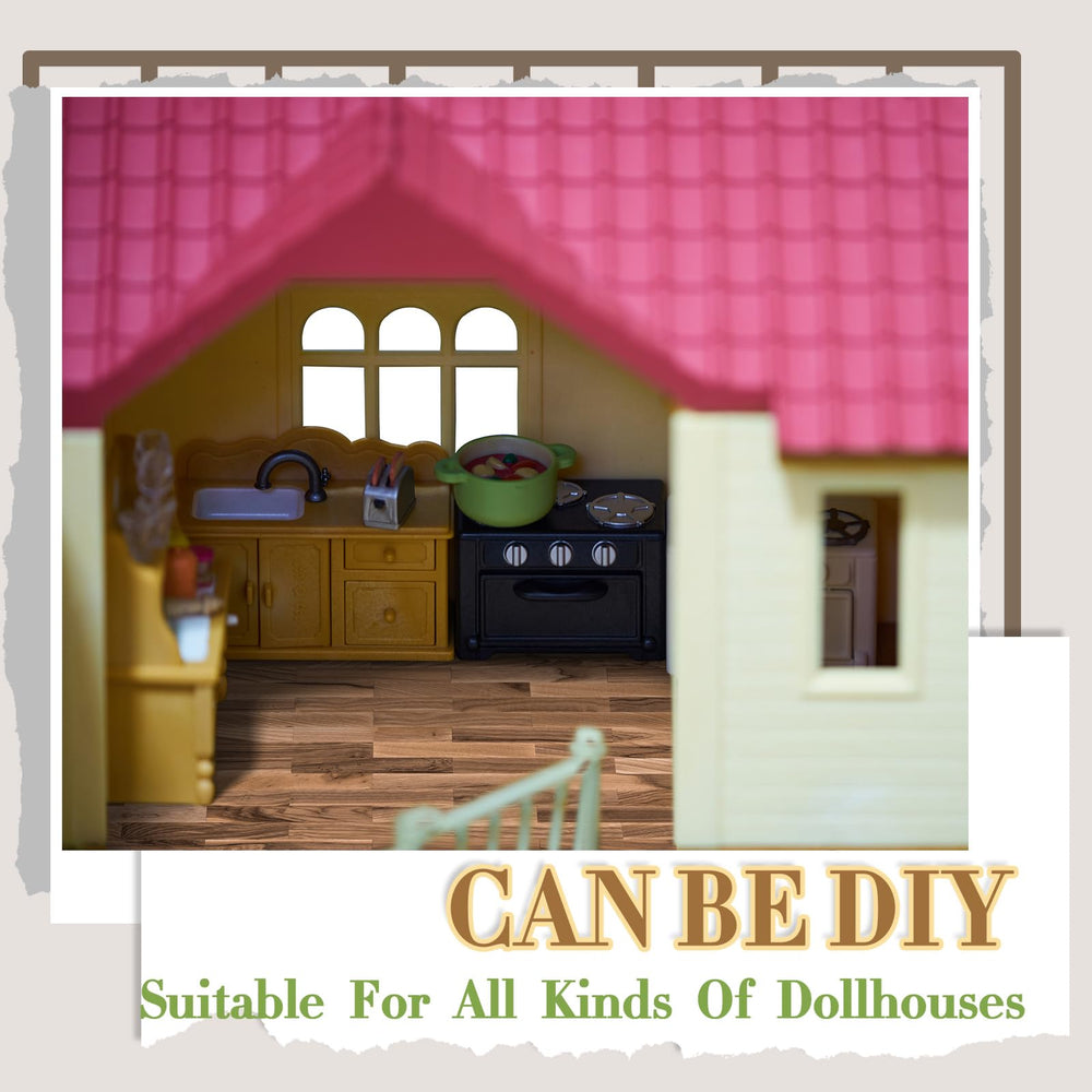 Flutesan DIY dollhouse design drawing-ready sheets invite personalization.