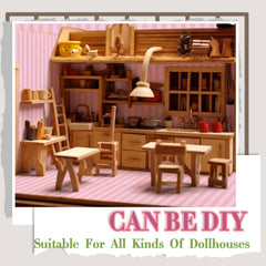 Flutesan dollhouse wallpaper cut and trim—easy to fit.