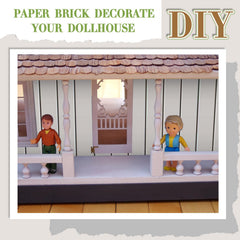 Flutesan DIY decoration kit supports creative dollhouse customization.
