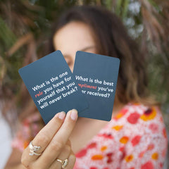 FLUYTCO Love Lingual category play spread highlighting five conversation themes.