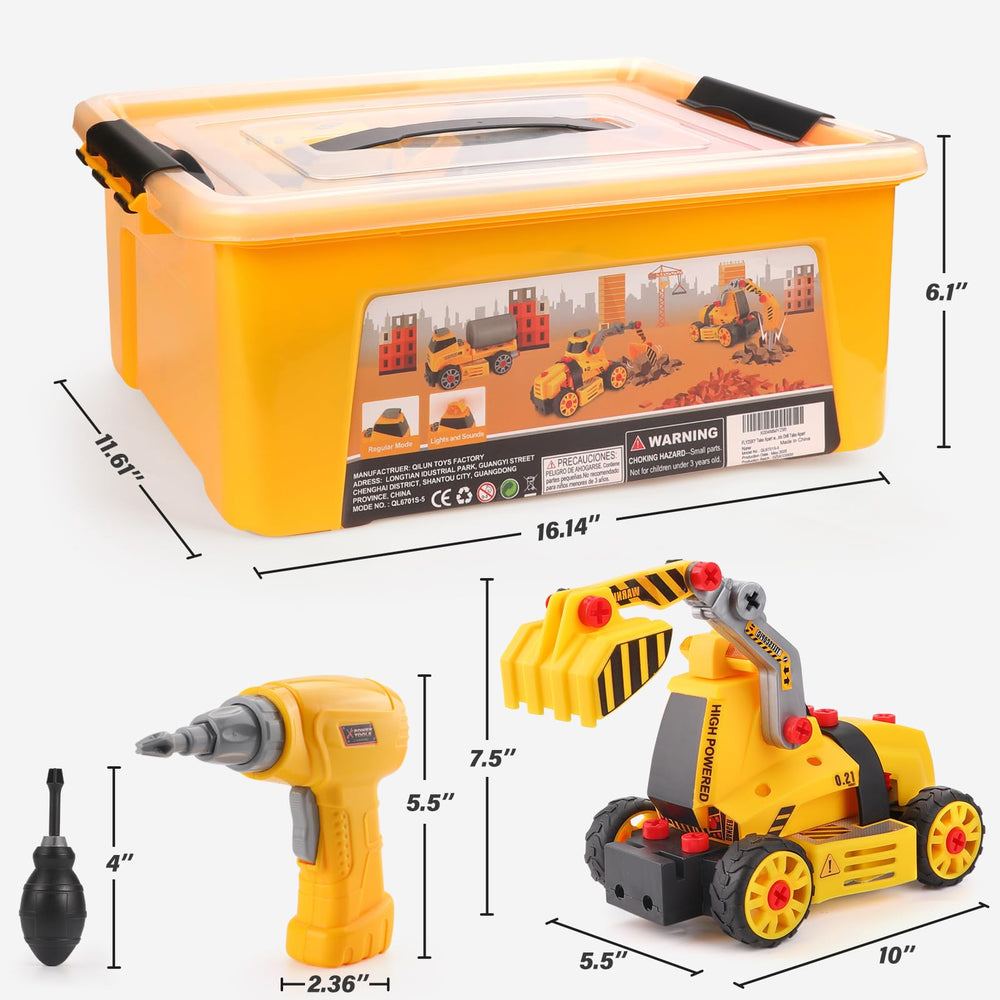 FLY2SKY mixer truck model for diverse configurations