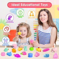 Fly2Sky mochi squishies bunny—cute animal friend for party favors and rewards.