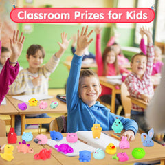 Fly2Sky mochi squishies shark—bold color set with tiny squishies for group games.