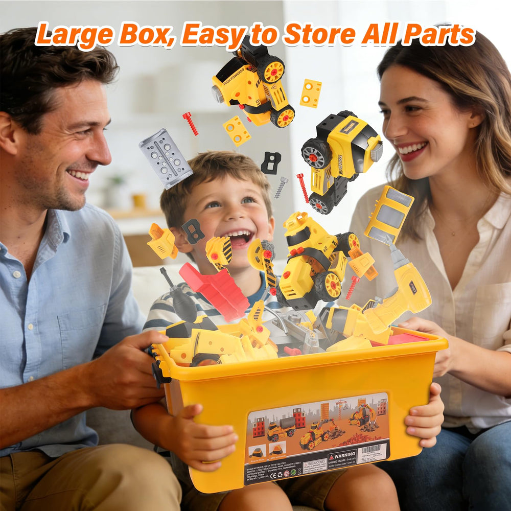 FLY2SKY toy parts storage box keeps pieces organized