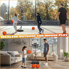FlyBakiz weather-resistant hoop suitable for outdoor backyard use.