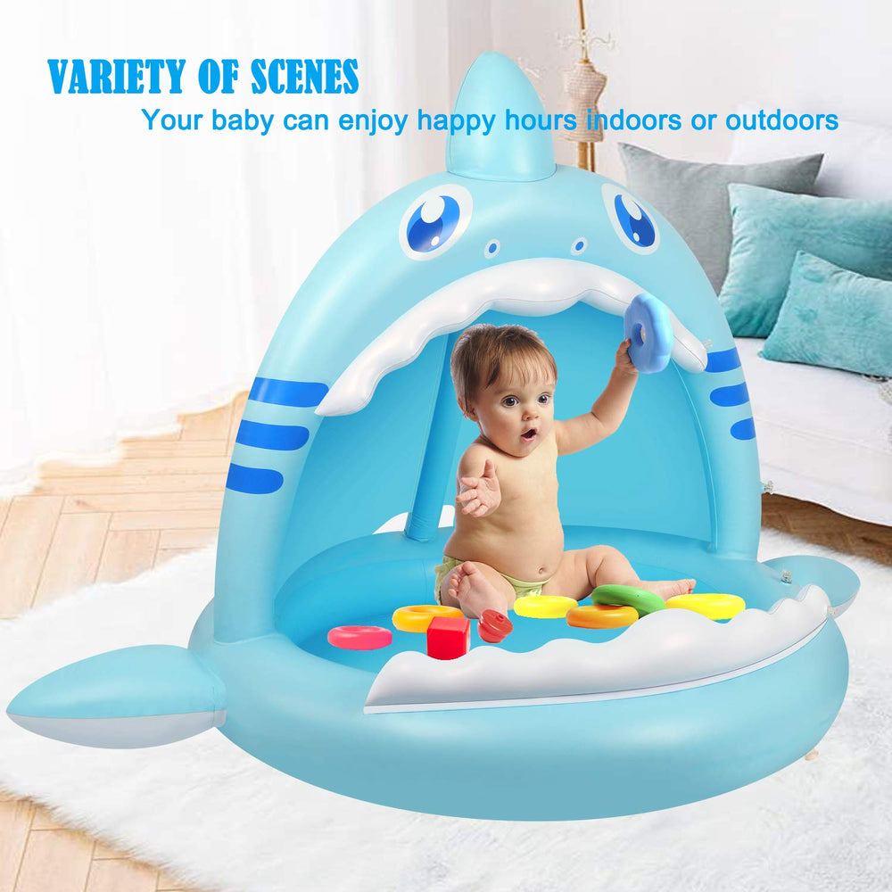 Flyboo portable paddling pool is easy to store after use.