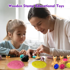 flycoost ergonomic wood stamps fit small hands comfortably